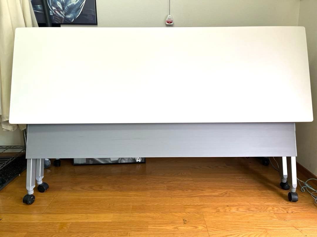 【名古屋引取限定 】オカムラ長机 折りたたみ式 オフィス 会議テーブル