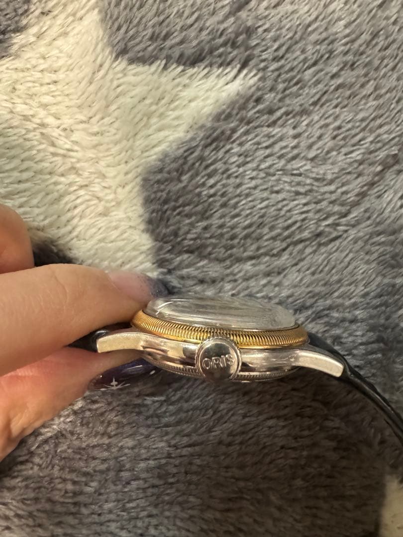 専用！！ORIS 自動巻き 腕時計 オリス ビッグクラウン ポインターデイト