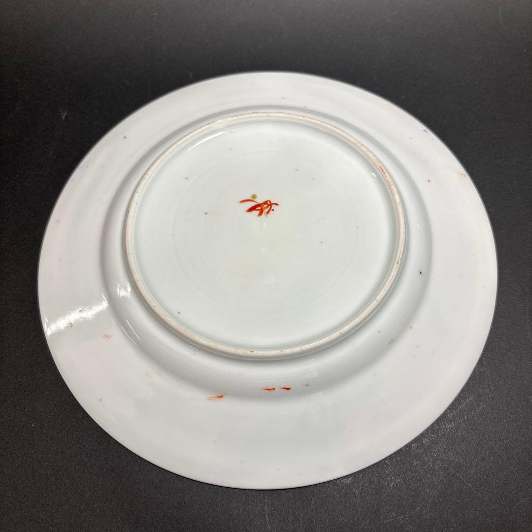 オールド香蘭社　明治期　デザート皿　里帰り品