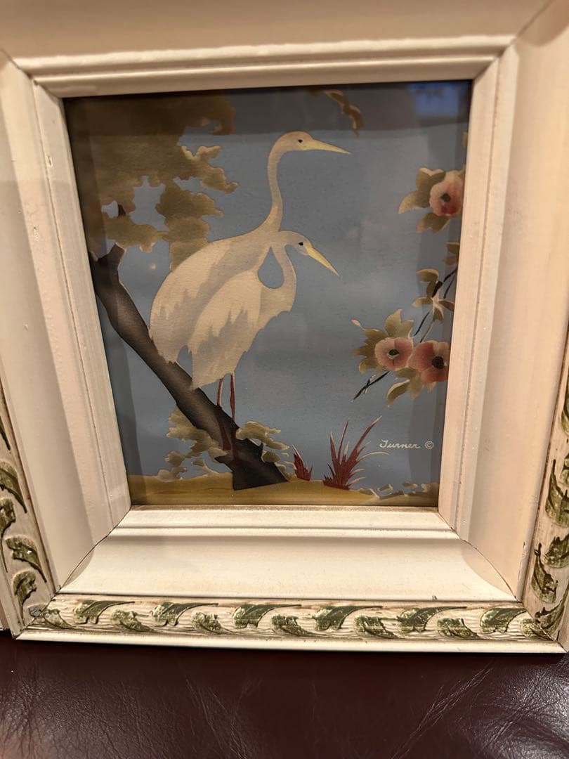 50s ターナー　シラサギ　ミッドセンチュリー　ヴィンテージ　ウォールデコ