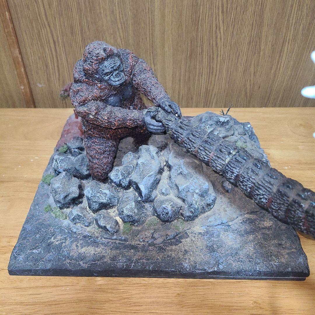 キングコング対ゴジラ　ジャイアントスイング　ソフビキット　イノウエアーツ