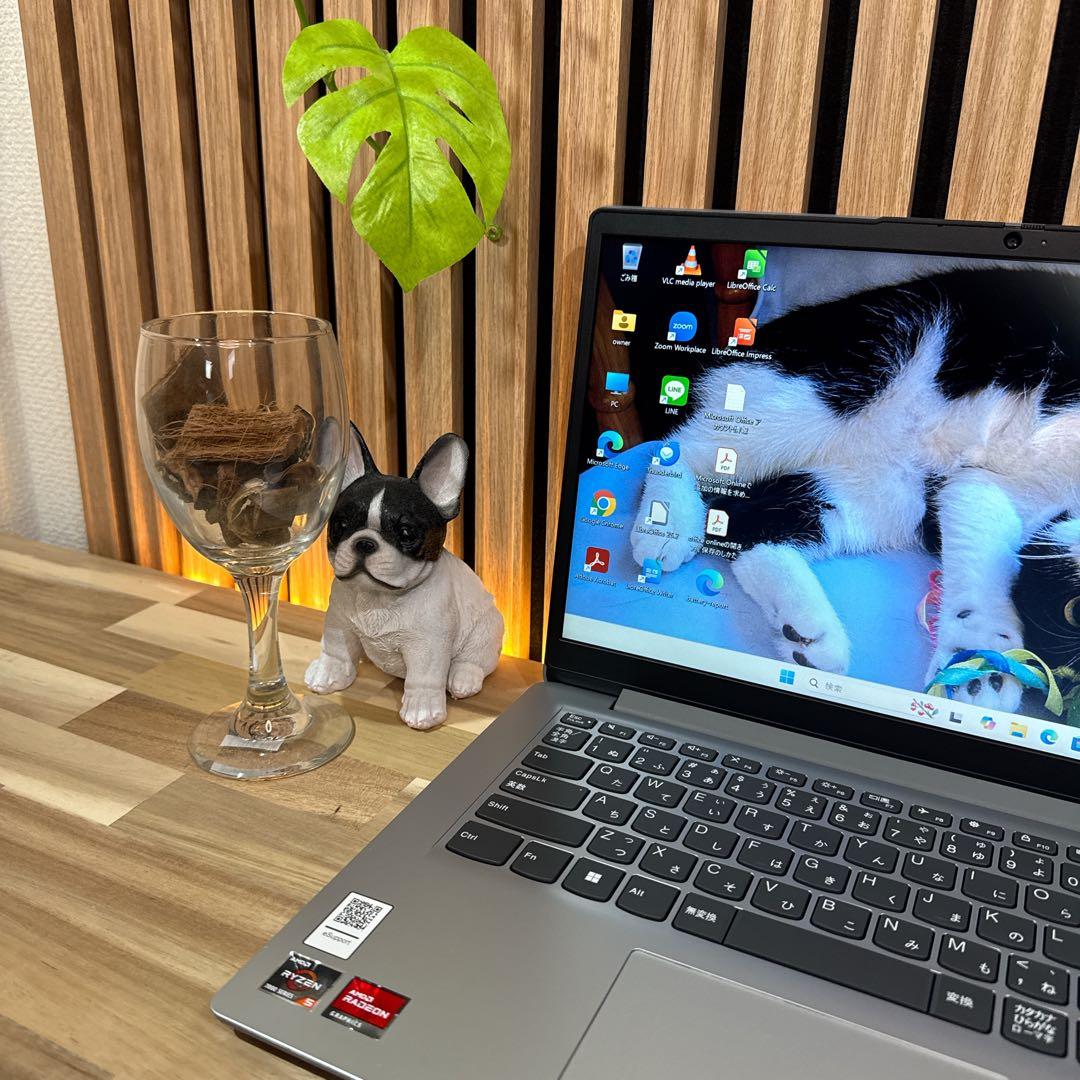 準美品 2024年モデル‼️IdeaPad☘Ryzen5☘フルHD☘ノートパソコン