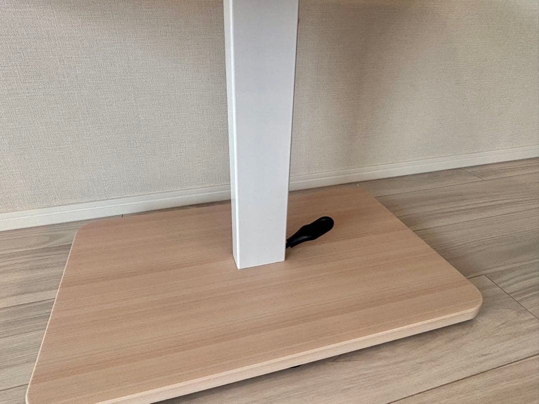 高さ調整可能　昇降式ナチュラルテーブル