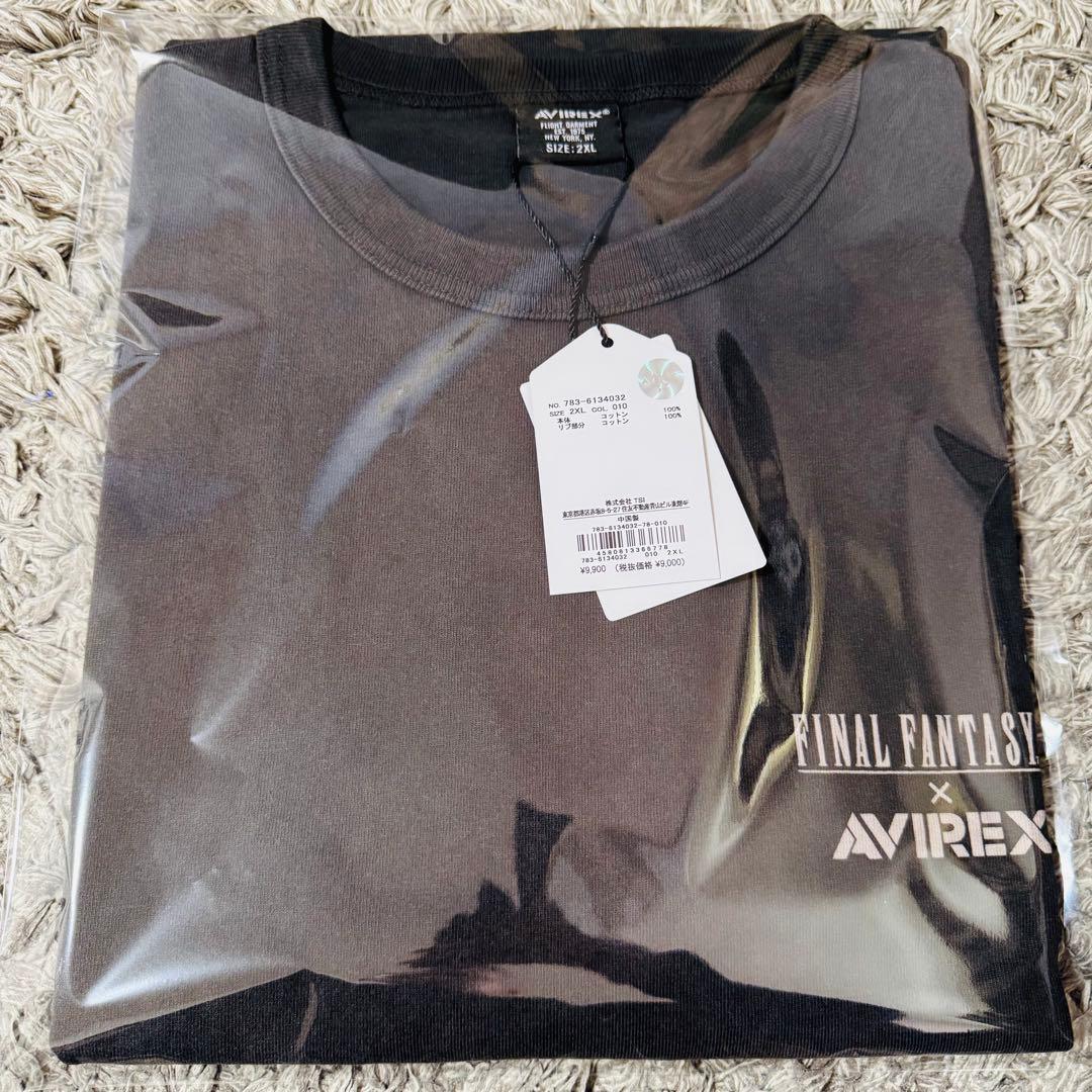2XL AVIREX FINAL FANTASY VII Tシャツ TIFA