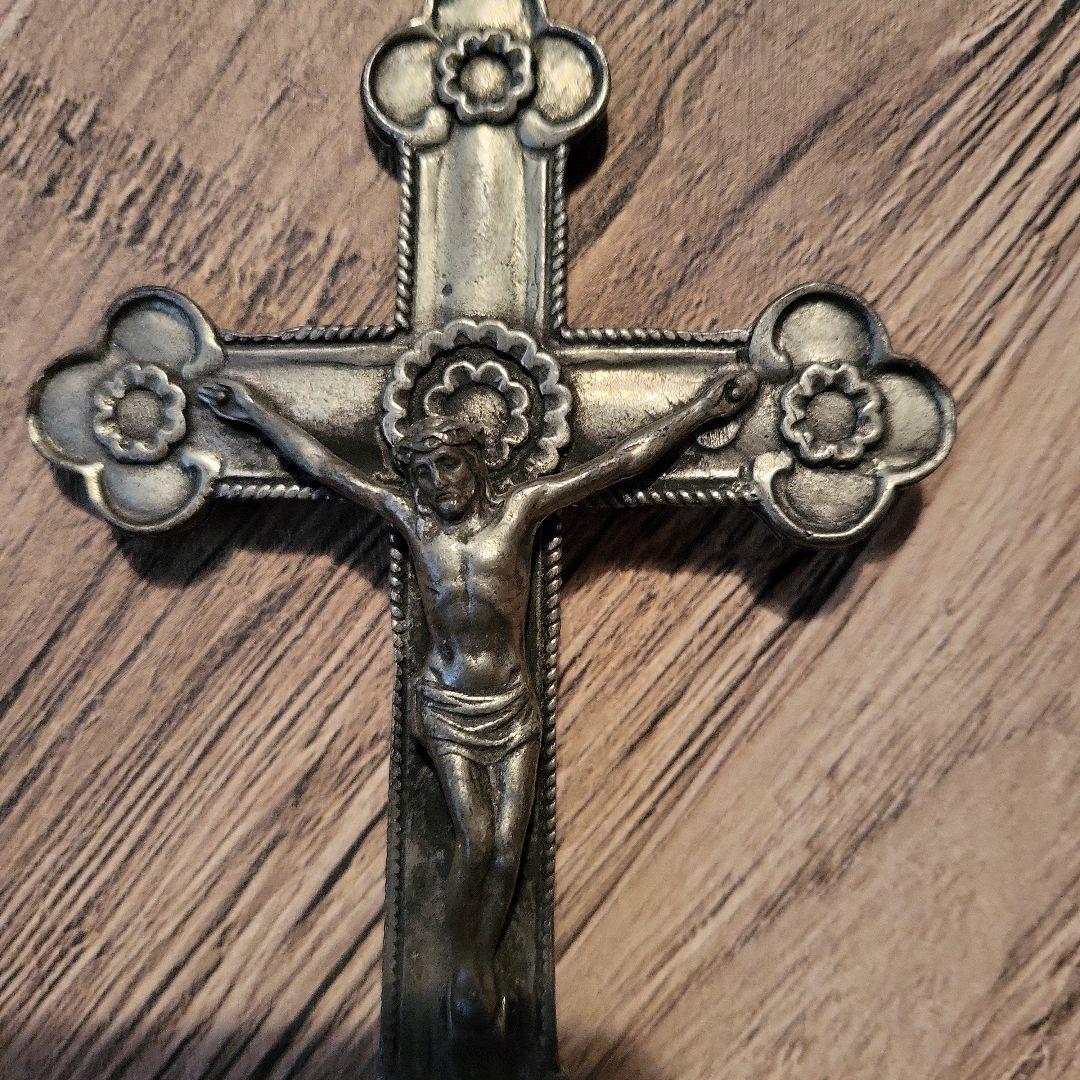 十字架 キリスト像　木製・鉄製