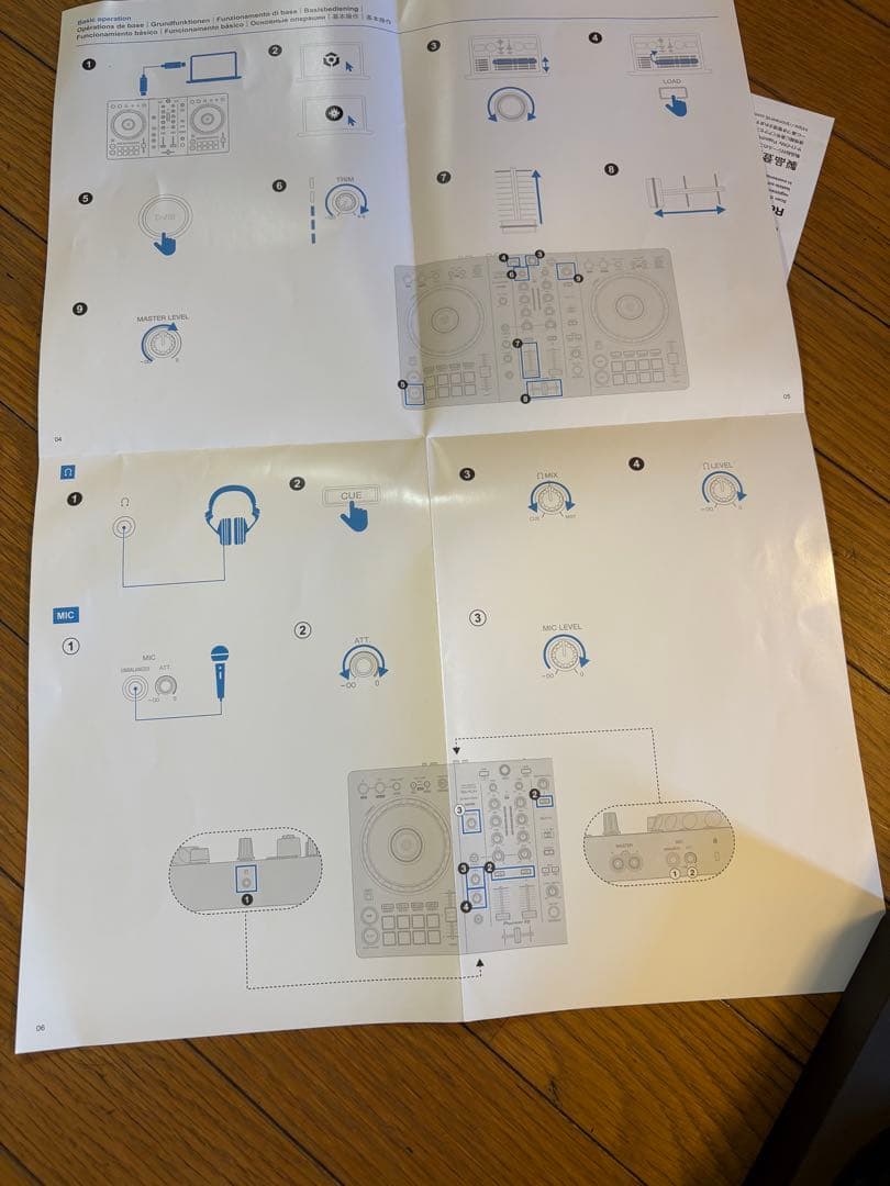 ddj-flx4 初心者9点セット ヘッドホン スピーカー 込み