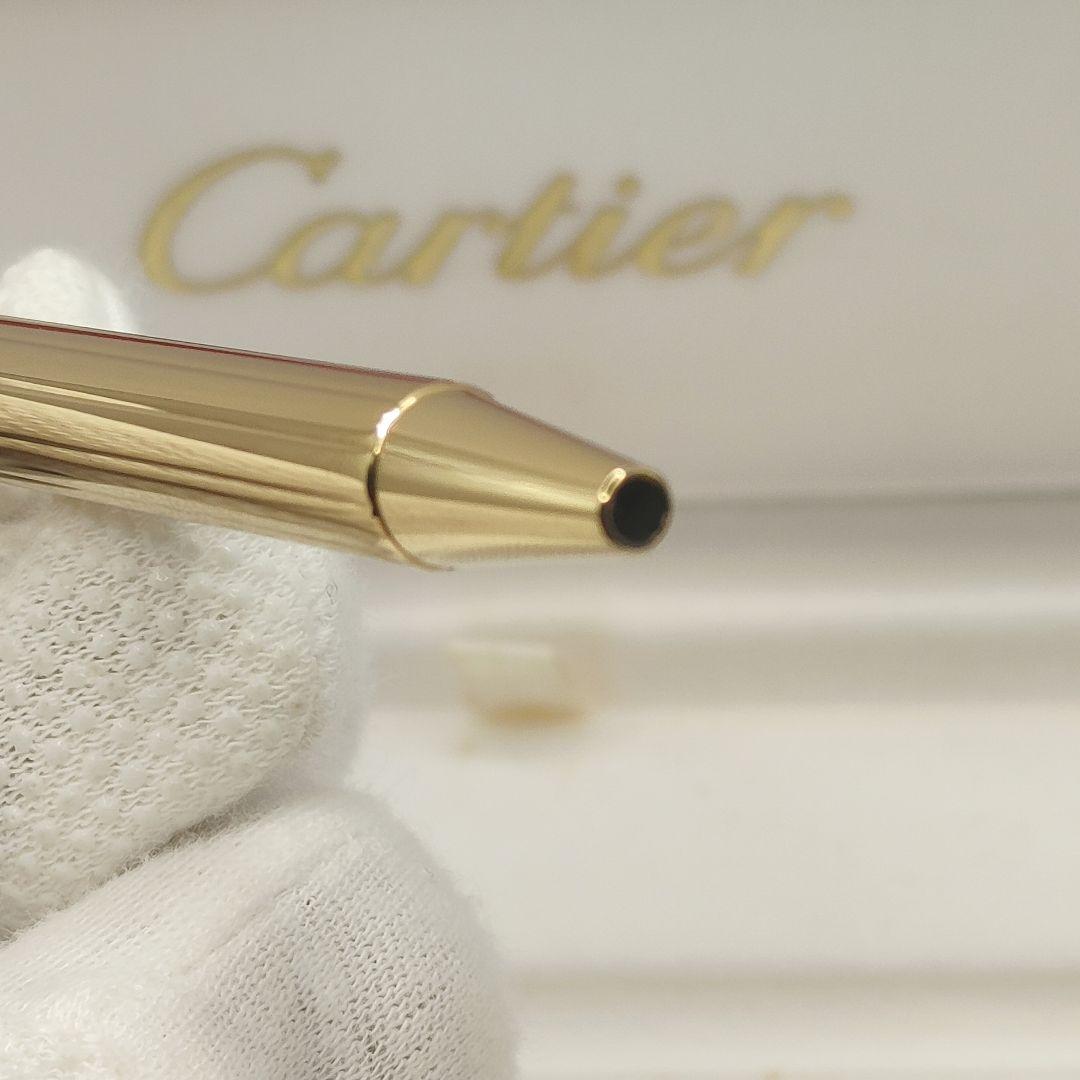 【希少】カルティエ サントス ボールペン ST150183 ゴールド美品