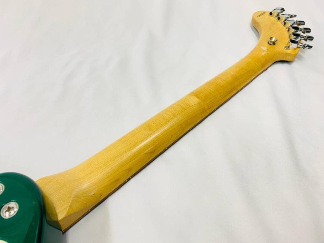 Fernandes ZO-3 Green エレキギター ミニサイズ アンプ内蔵