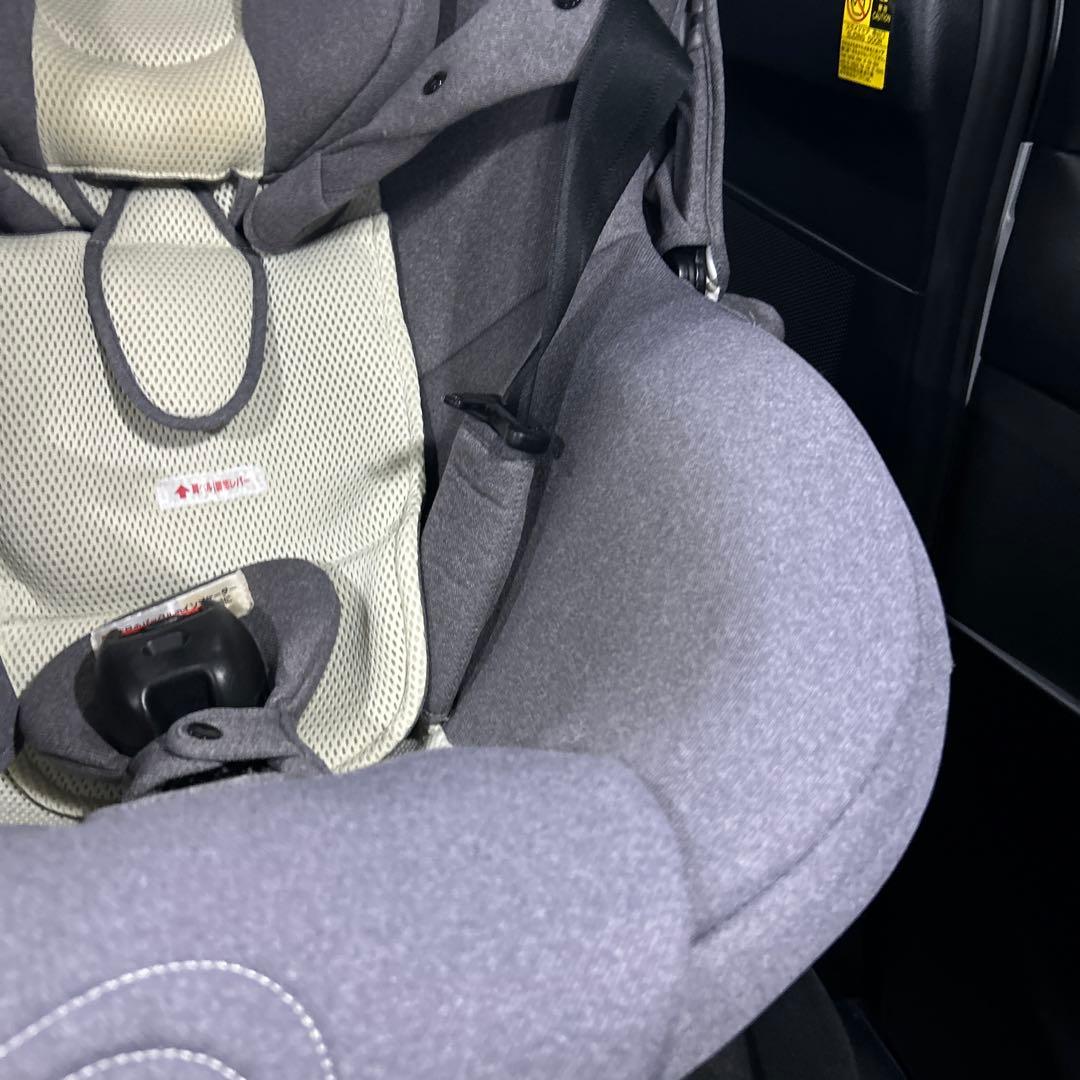 ISOFIX 360 回転エールべべ クルット5i プレミアム　グレーラテ