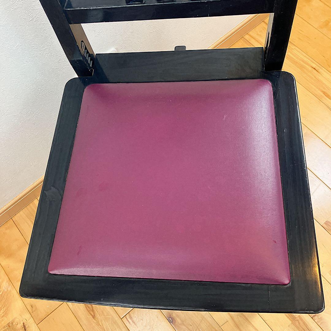 早い者勝ち　ピアノ椅子　トムソン 椅子　高さ調整可能