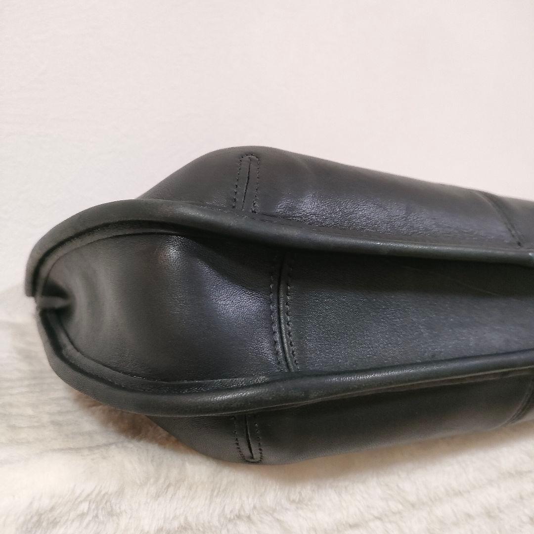 【美品】COACH オールドコーチ 9025 黒 USA製 グラブタンレザー