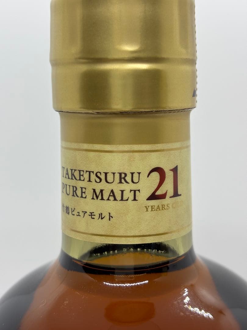 #竹鶴21年ピュアモルト　WWA2011受賞記念ラベル　700ml