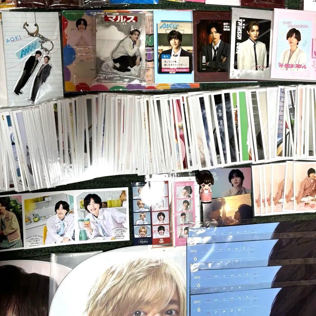 なにわ男子 道枝駿佑 ちびぬい アクスタ 指人形 ブロマイド グッズ大量 まとめ