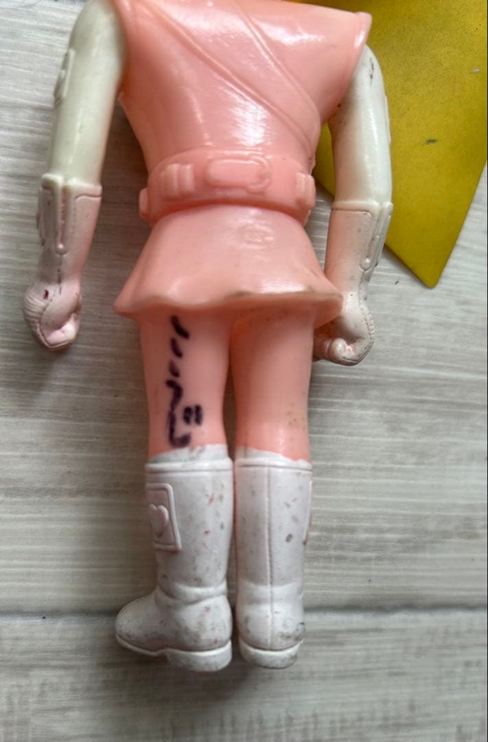 【当時物】マント付き！　ジャッカー電撃隊　ハートクイーン　ソフビ　ポピー