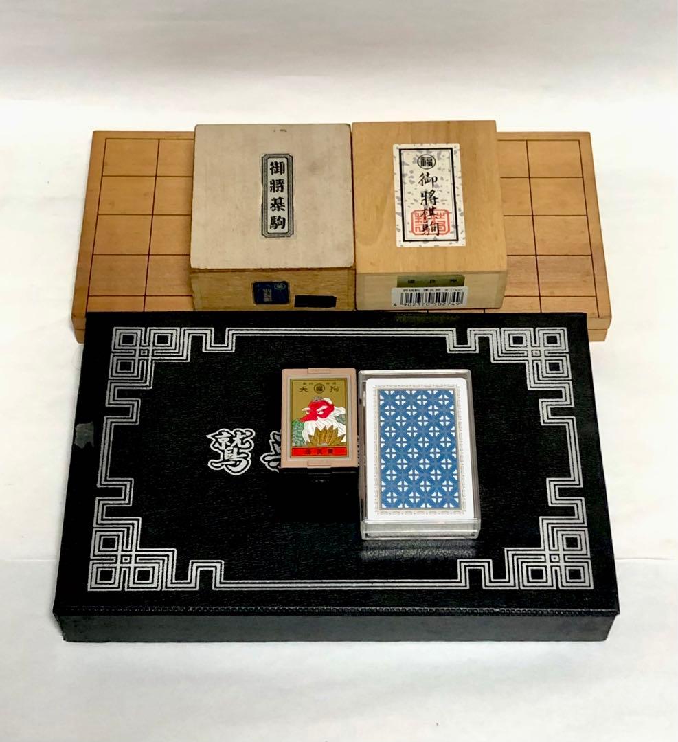 麻雀　将棋　花札　トランプセット