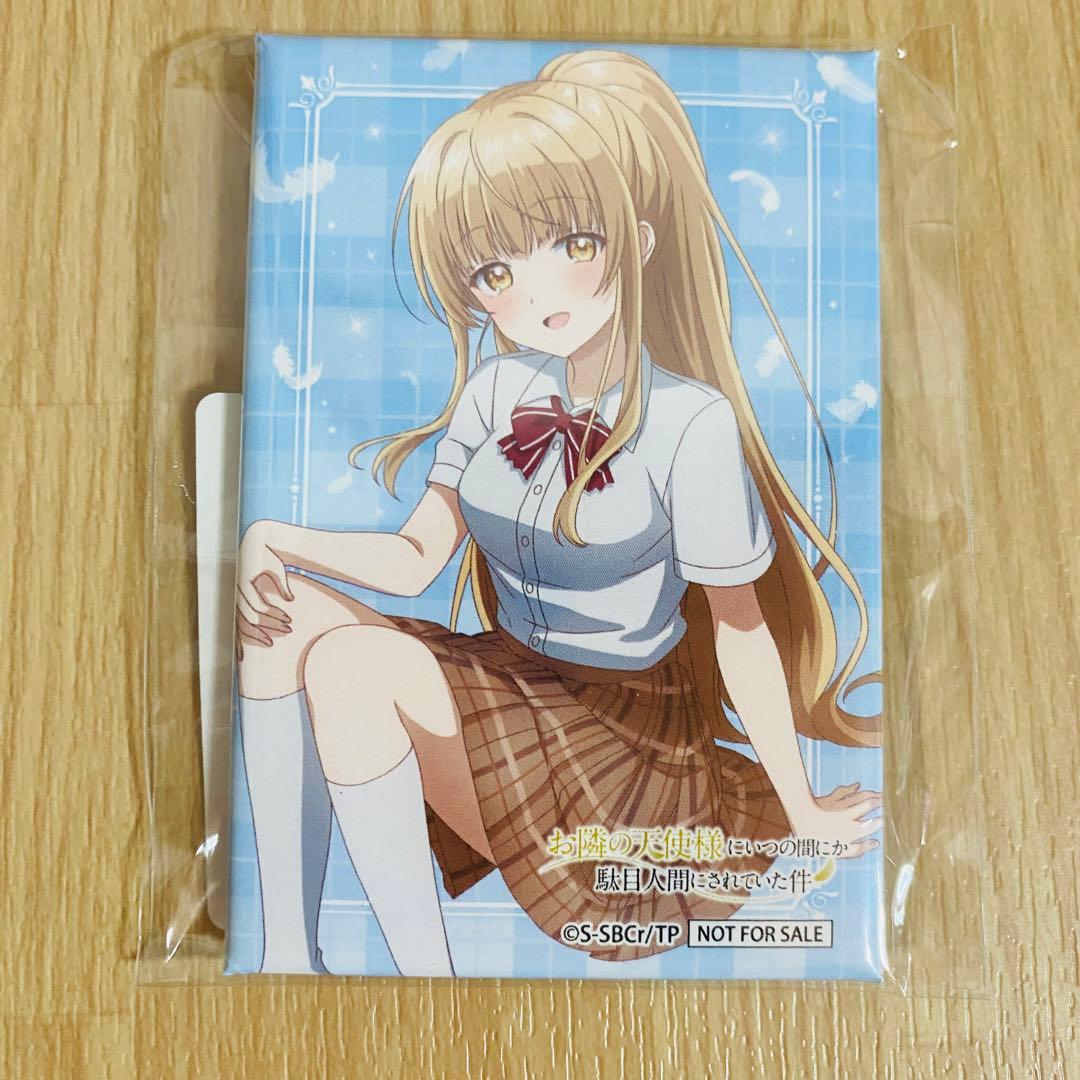 Wチャンス 当選品 スクエア 缶バッジ 夏服制服 B 椎名真昼 DMMスクラッチ