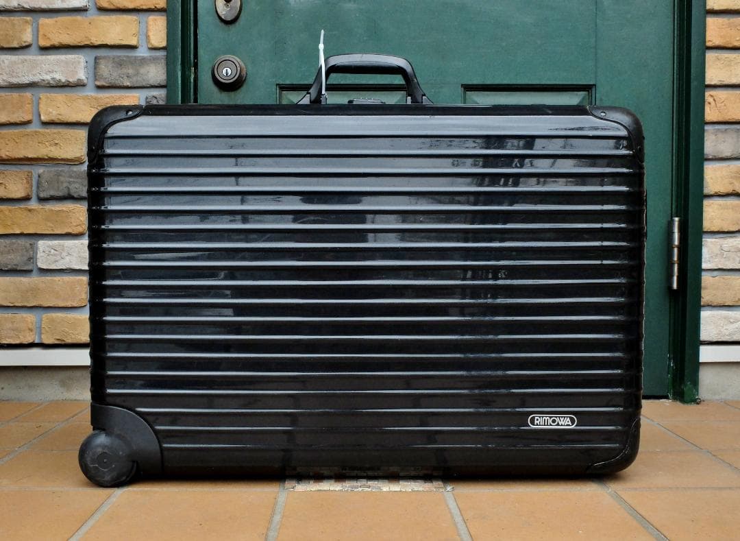 RIMOWAリモワ『サンバ・ノヴァ』プルタブ 2輪トロリー 66L 艶黒 レア
