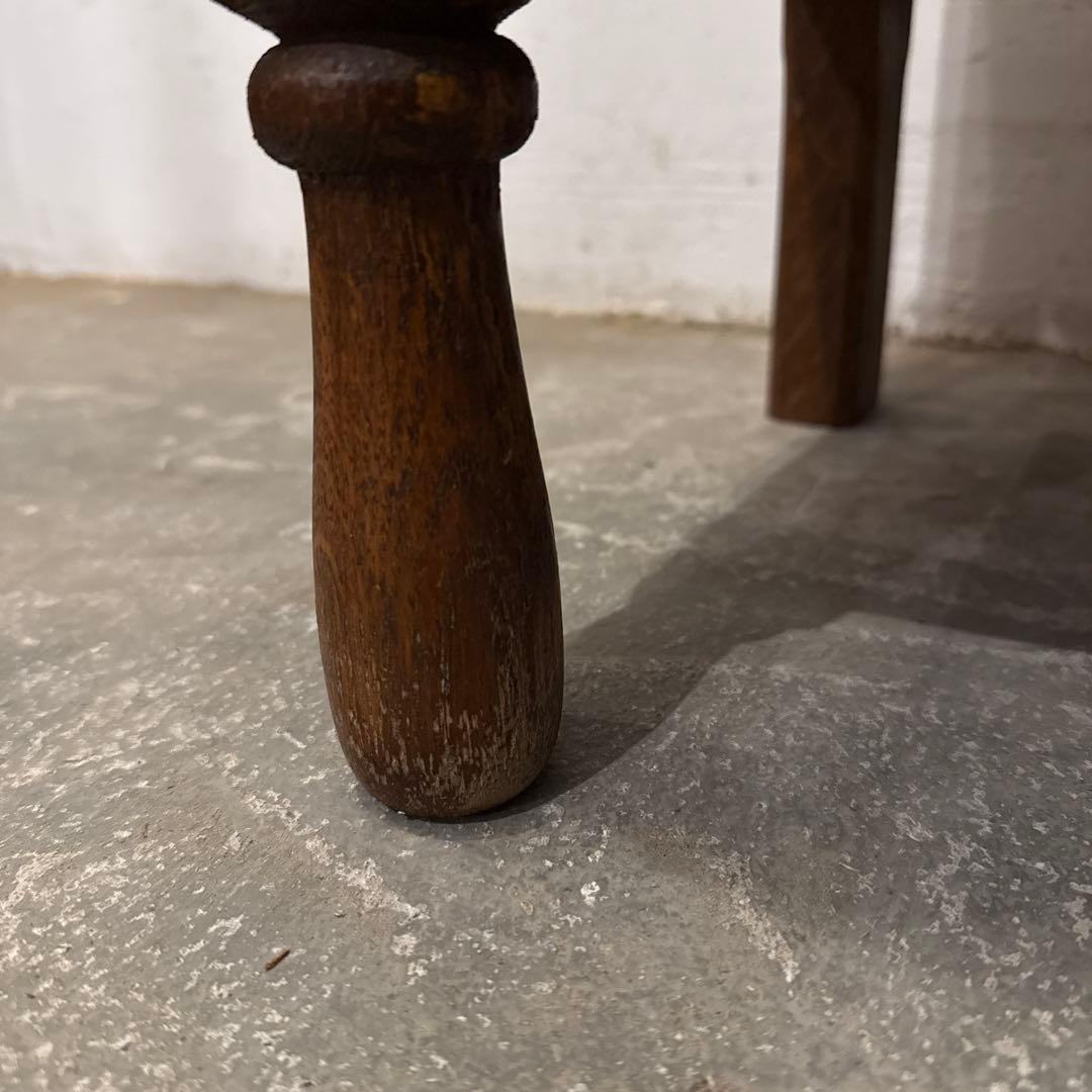 年末年始saleヴィンテージ　木製サイドテーブル　扉収納付き