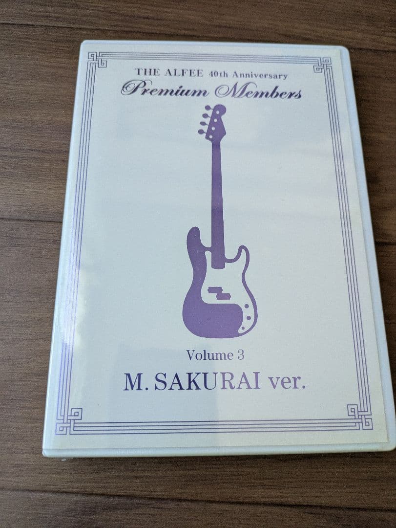 THE ALFEE 40th プレミアムメンバー DVD+秋ツアー銀テープ