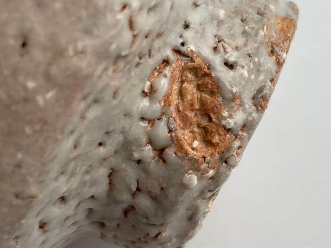 陶芸家　人間国宝　十代　三輪休雪　萩茶碗　萩焼　井戸茶碗　共箱　三輪休和