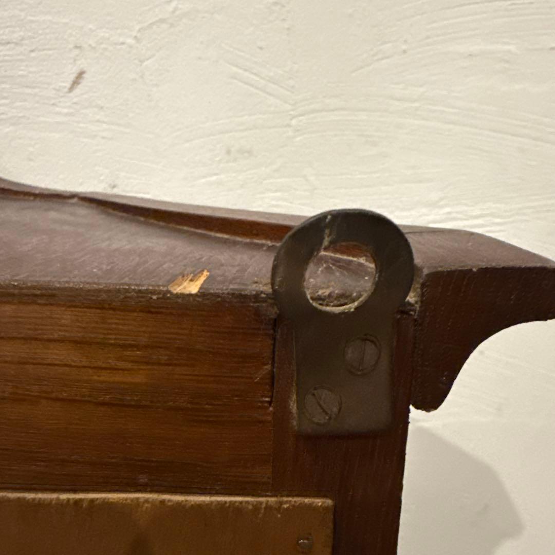 ビンテージ　 ウォールガラスキャビネット