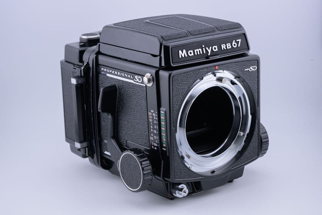 フィルムカメラ MAMIYA RB67 PRO SD + 127mm F3.8