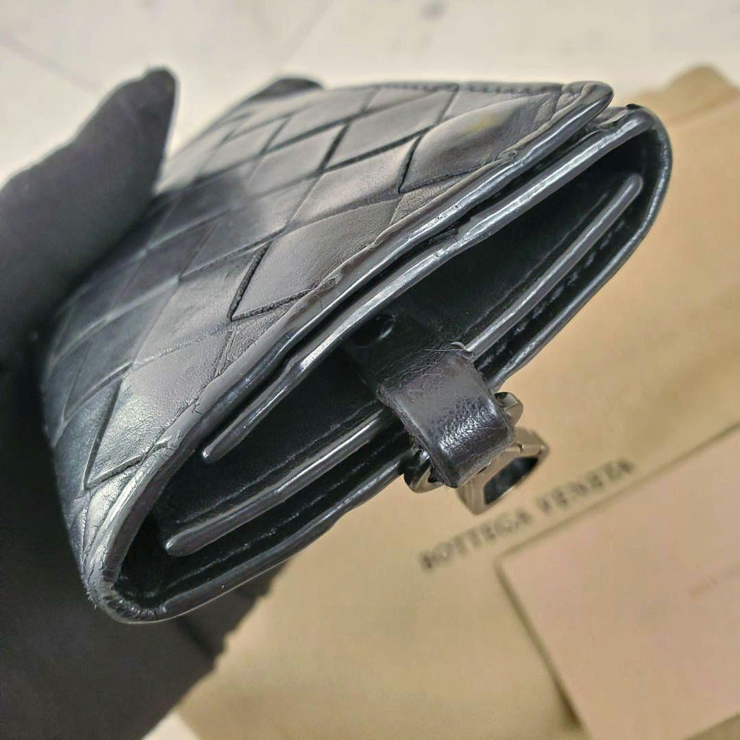 Bottega Veneta ボッテガ キーケース 黒 ブラック イントレ 6連