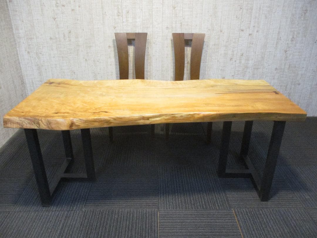 せ*き様 # 1194■　専用　栃　トチ　テーブル　　ダイニング　座卓　一枚板