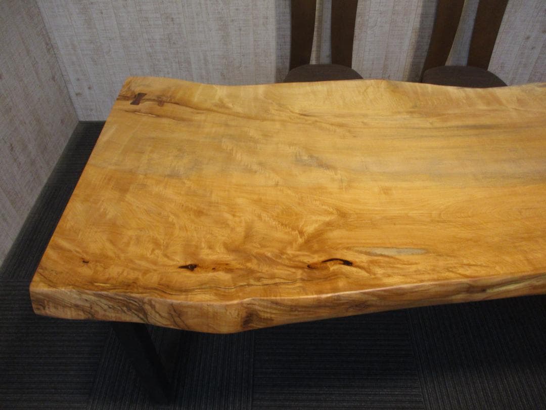 せ*き様 # 1194■　専用　栃　トチ　テーブル　　ダイニング　座卓　一枚板