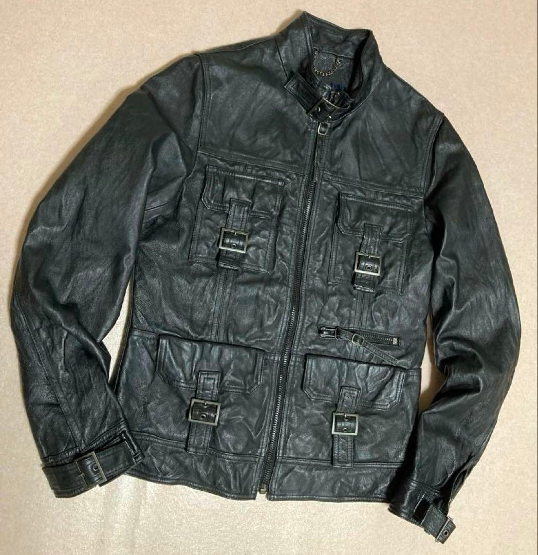 ぴよよarchive riders Gimmick leather JKT