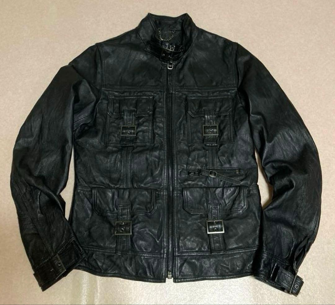 ぴよよarchive riders Gimmick leather JKT