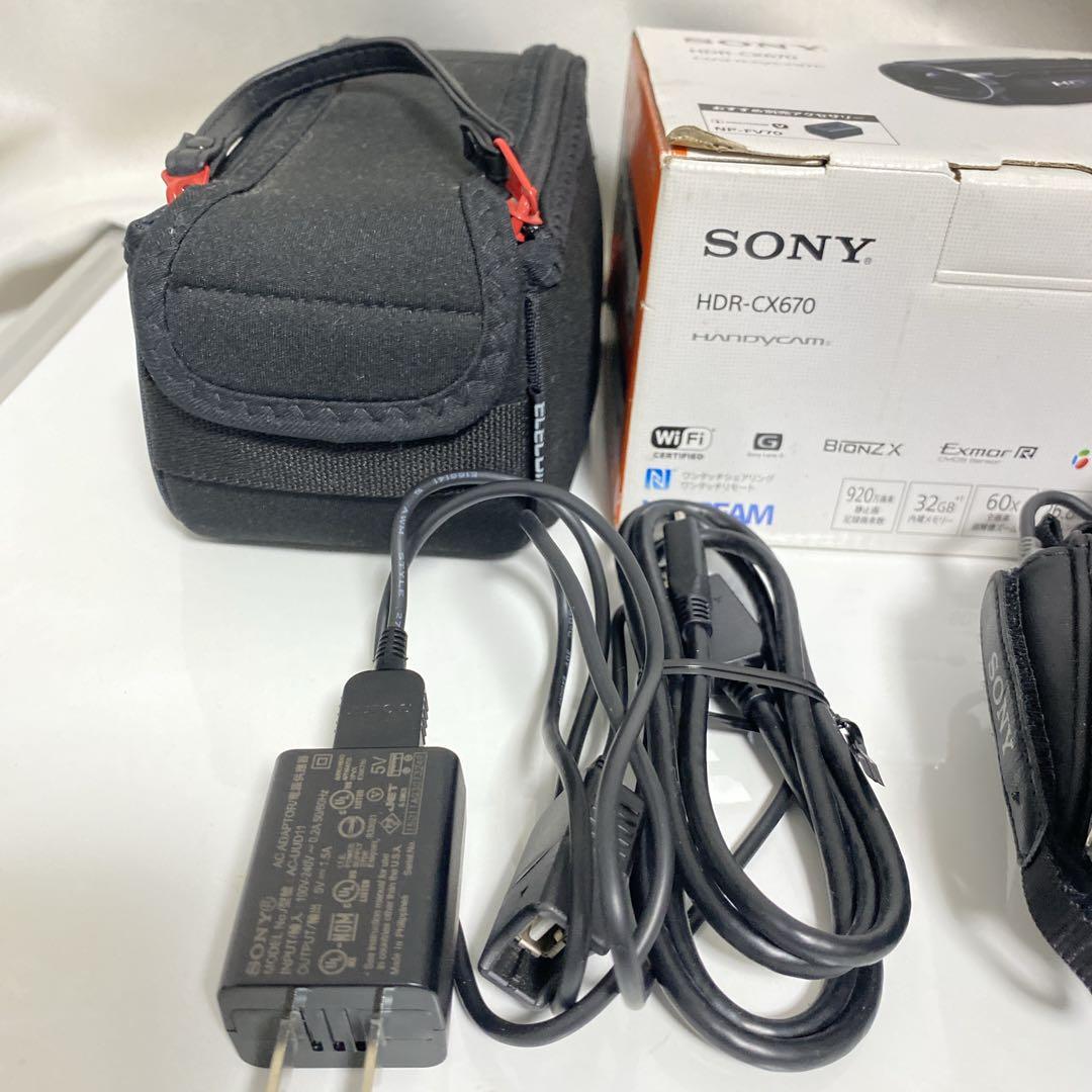 aikey 　　　　　HDR-CX670 ほぼ新品　SONY　ハンディカム