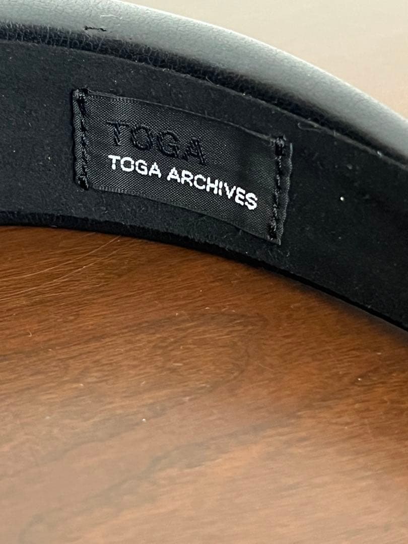 TOGA カチューシャ LEATHER HEADBAND 1