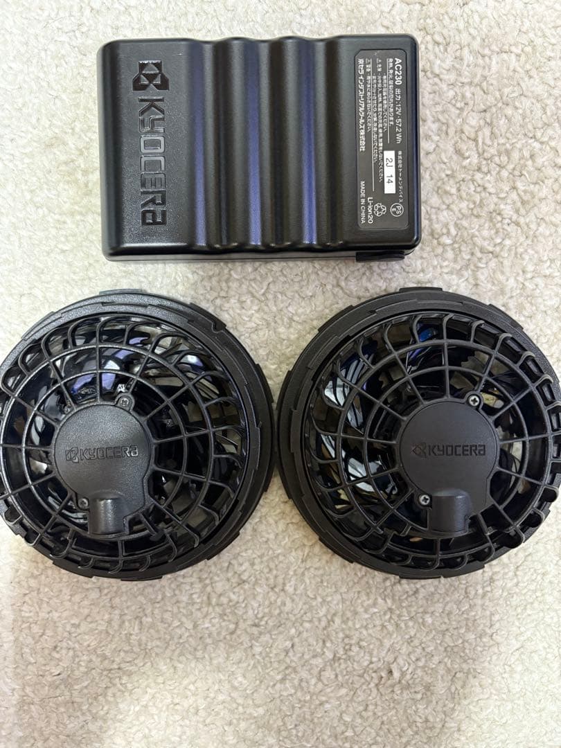 バートル　エアークラフト　AIRCRAFT 空調服　新品フィルター付き。