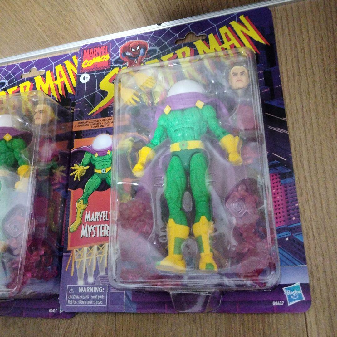 マーベルレジェンド　レトロパッケージ　ミステリオ　スパイダーマン