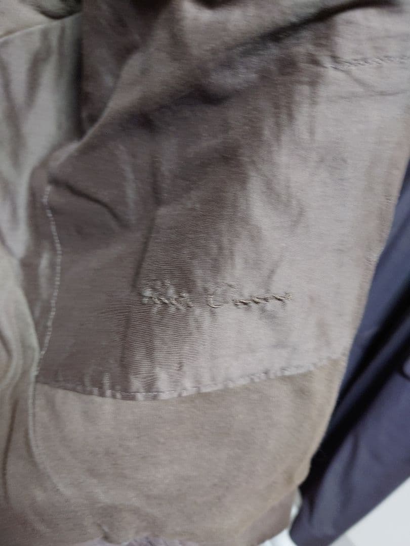 rick owens リックオウエンス　デストロイ加工レザーライダースジャケット