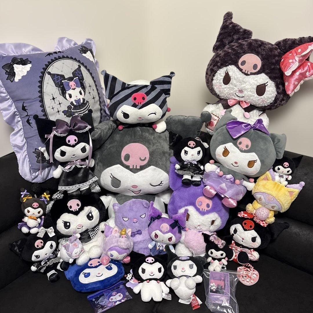 150サイズぱんぱんクロミちゃん　ぬいぐるみ　グッズ　まとめ売り　バク　ダイナー