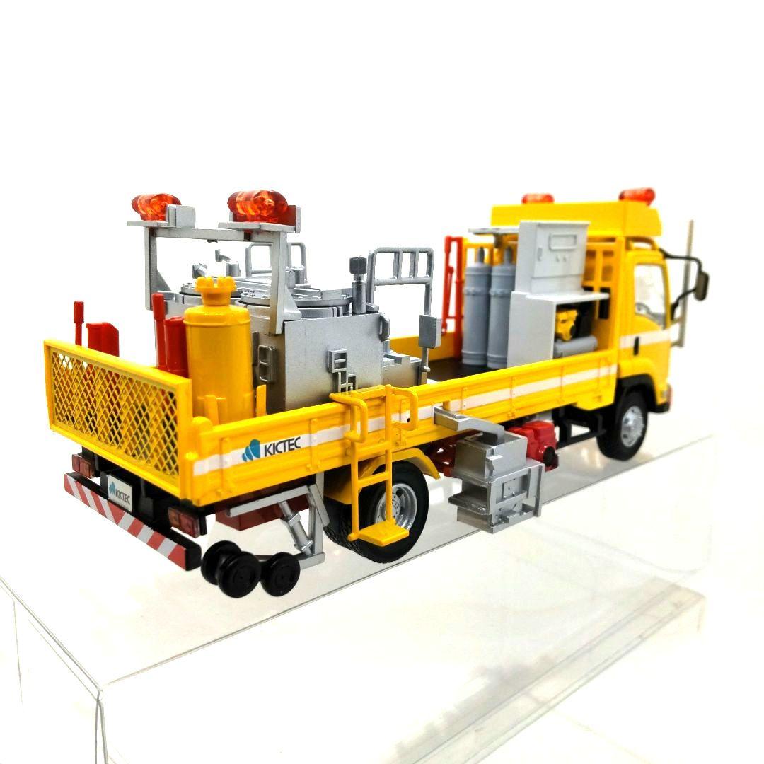 キックスライン特注1/43 車載型溶融噴射式マーカー&超高圧水表面処理リムーバー