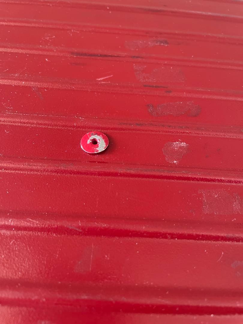 【匿名便】RIMOWA ビンテージ　レッド キャリーケース 大容量