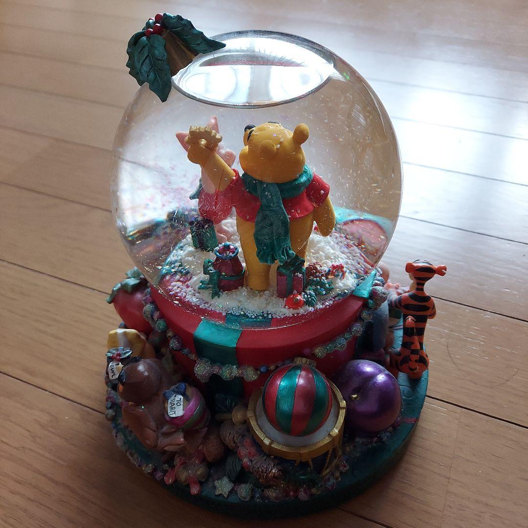 くまのプーさん☆クリスマス・スノーグローブ・スノードーム
