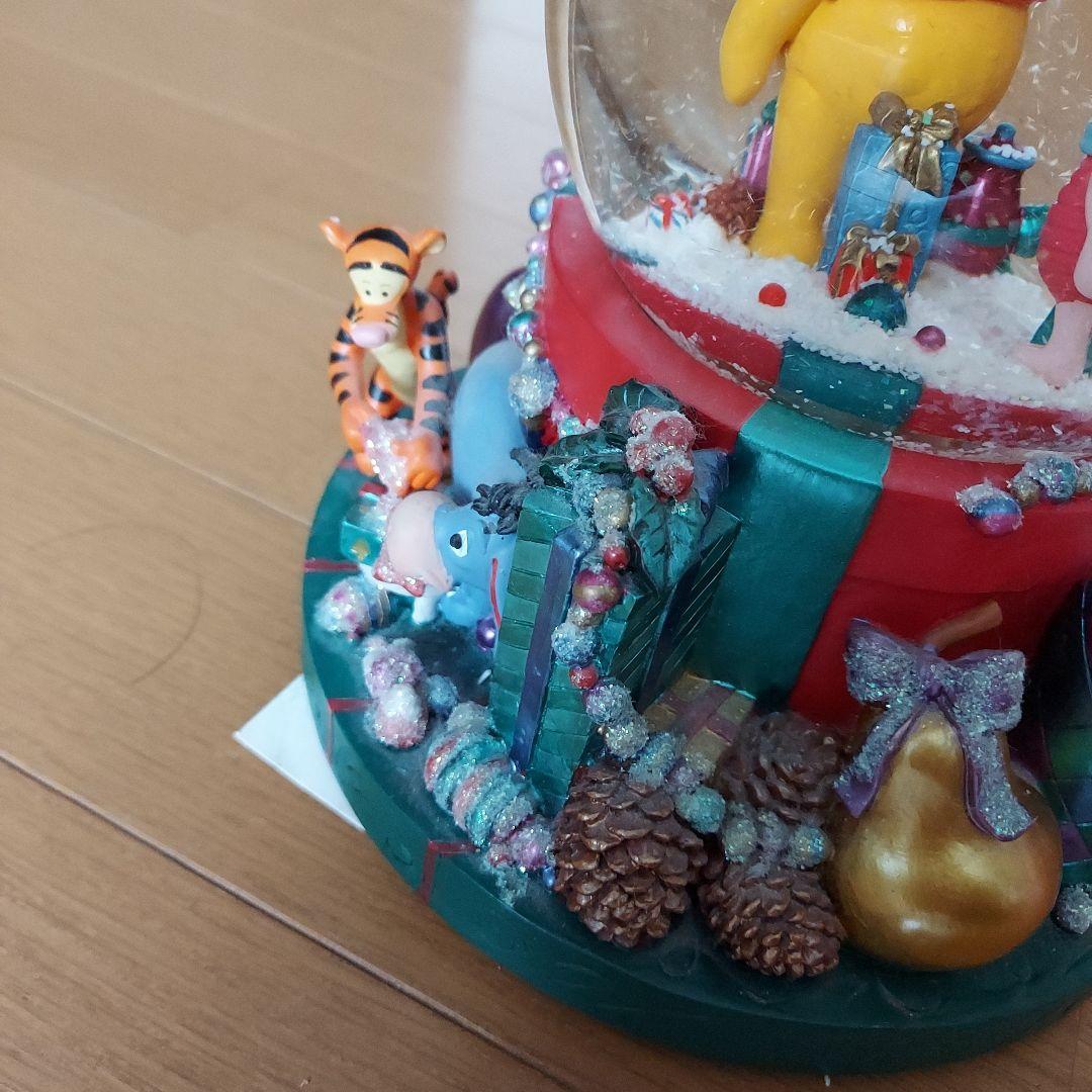 くまのプーさん☆クリスマス・スノーグローブ・スノードーム