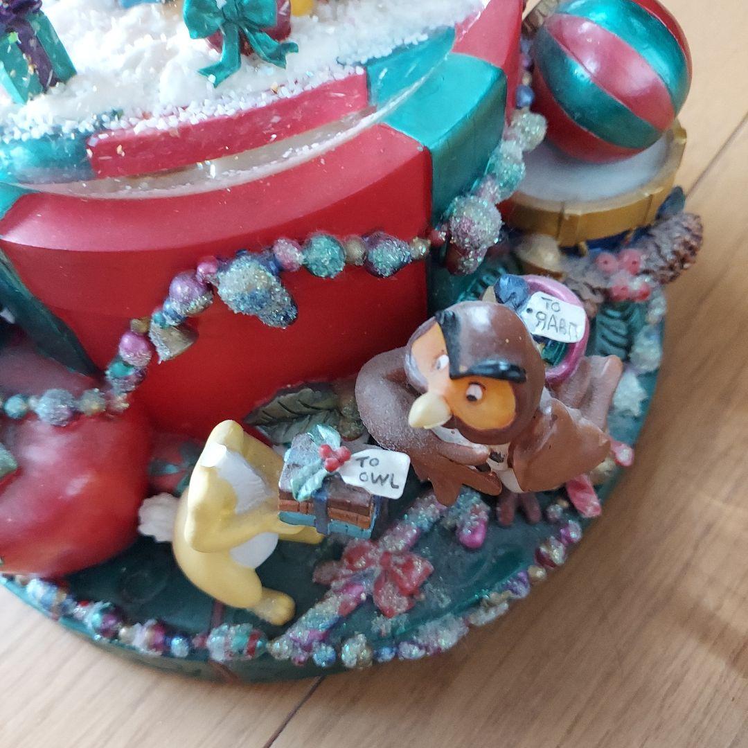 くまのプーさん☆クリスマス・スノーグローブ・スノードーム