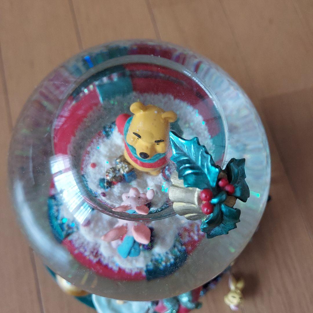 くまのプーさん☆クリスマス・スノーグローブ・スノードーム