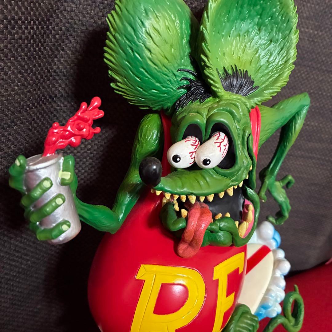 廃盤 Rat Fink Surf's up スタチュー ソフビ