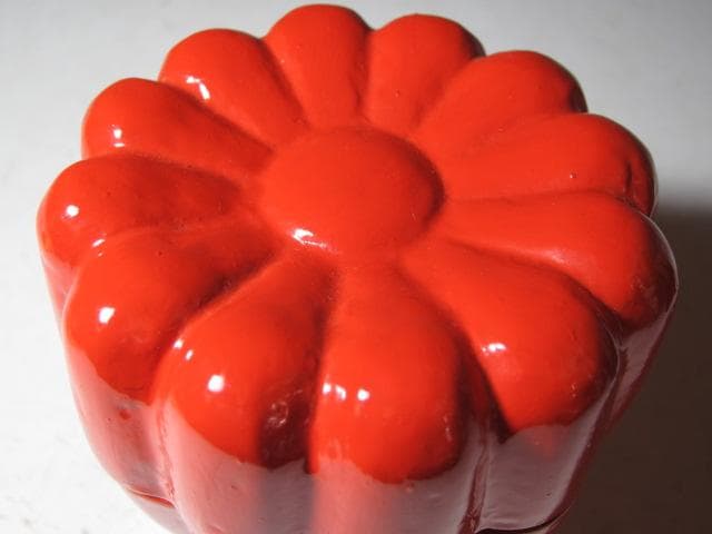 飛来一閑 菊大棗 裏千家 十五代 鵬雲斎花押！o551