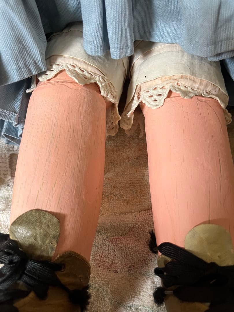 あさとも　アンティークビスクドールジュモー