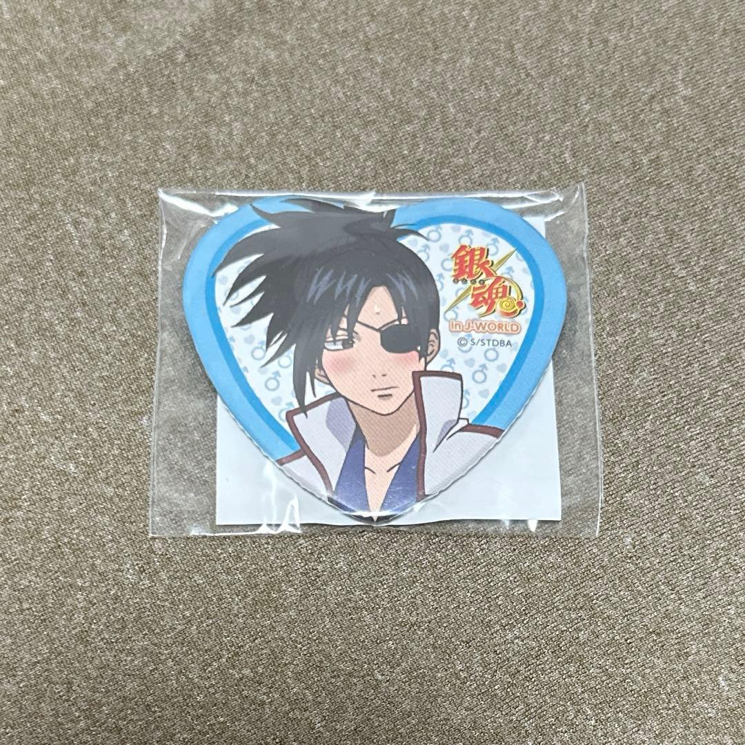銀魂 坂田銀時 銀子 J-WORLD ハート缶バッジ 性転換篇 女体化 レア