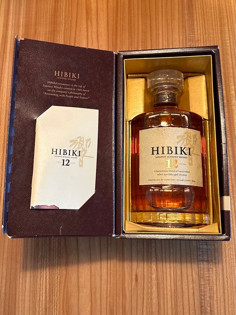 サントリーウイスキーHIBIKI 響　12years