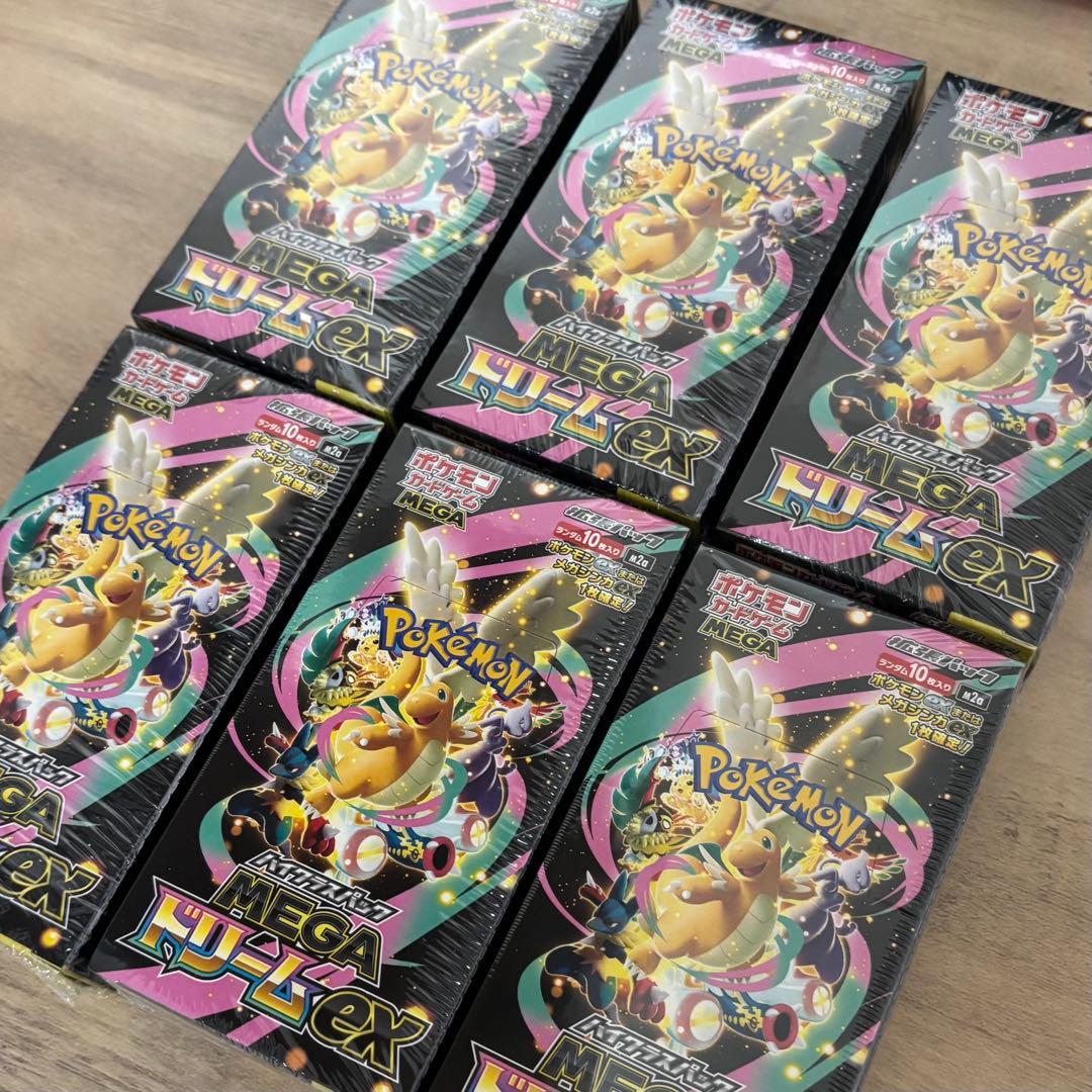 mega ドリーム　シュリンク付き　6BOX