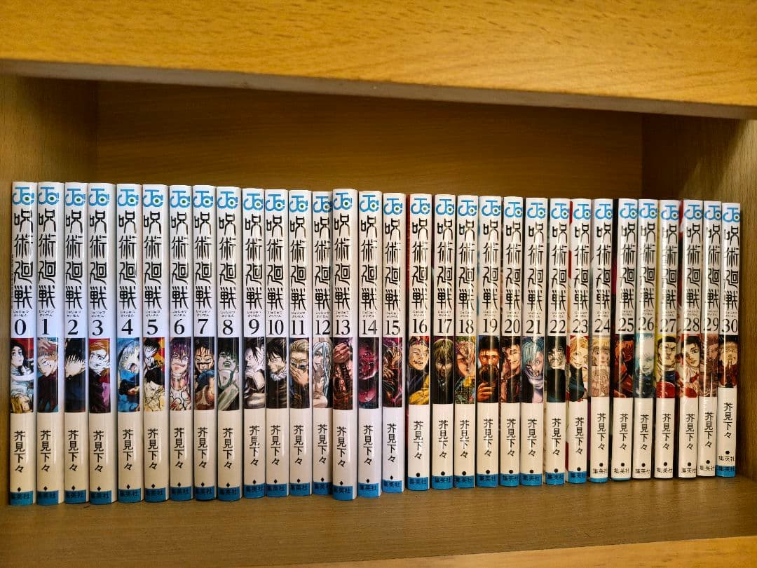 呪術廻戦30巻(全巻)セット+呪術廻戦0.5、公式ファンブック